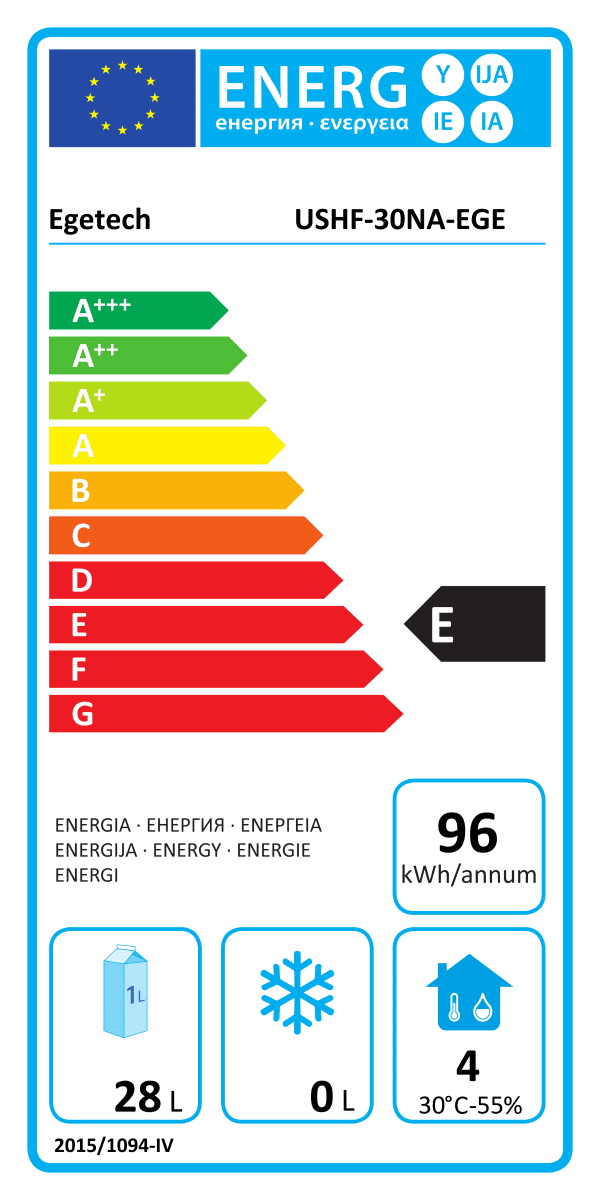 MInibar 30L silencieux Termoélectrique