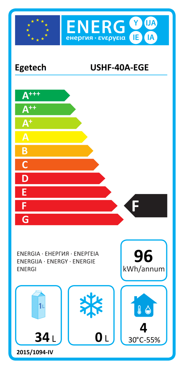 Minibar cu geam 40L silentios Termoelectric