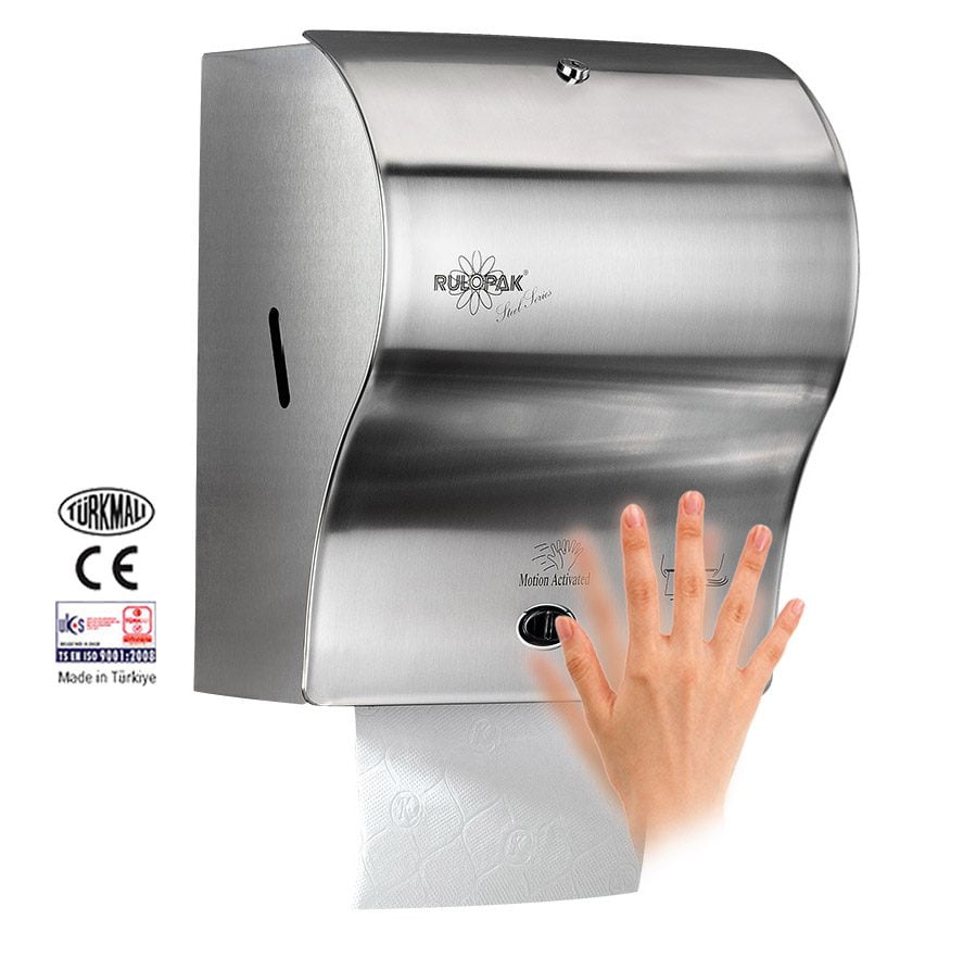 Dispenser Inox de prosoape cu senzor